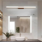Mirror Light Walnut Wood High CRI Stepless Dimming
