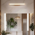 Mirror Light Walnut Wood High CRI Stepless Dimming