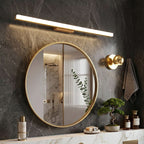 Mirror Light Walnut Wood High CRI Stepless Dimming