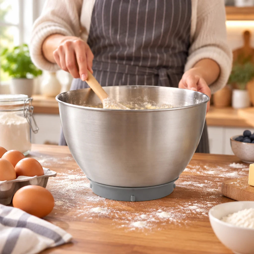 Mixing Bowl 304 Stainless Steel Non-Slip Base 3L