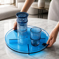 Modern Retro Food-Safe Acrylic Serving Tray (30cm)
