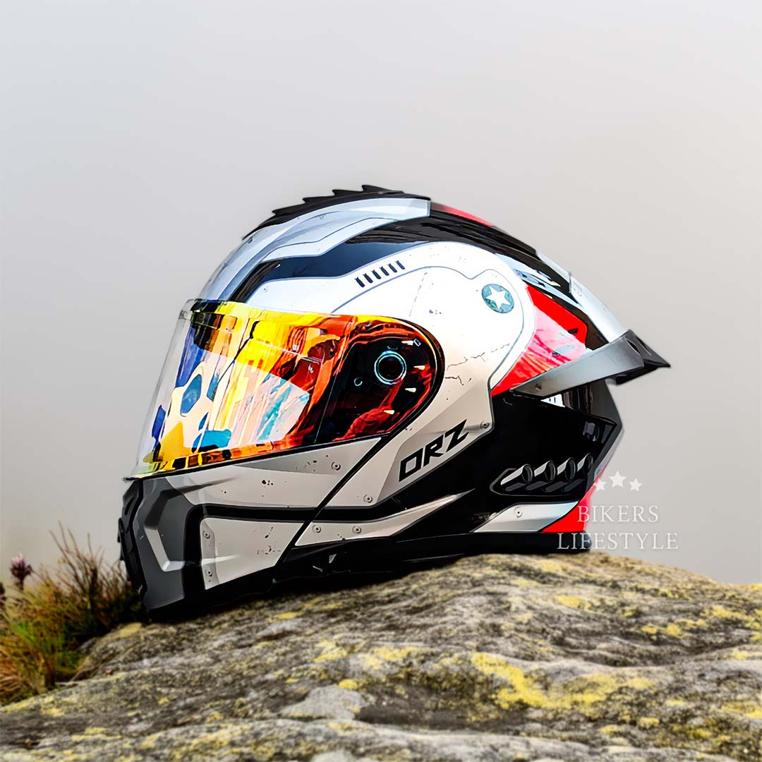 Modular Motorcycle Helmet Dual-Lens DOT & ECE Certified