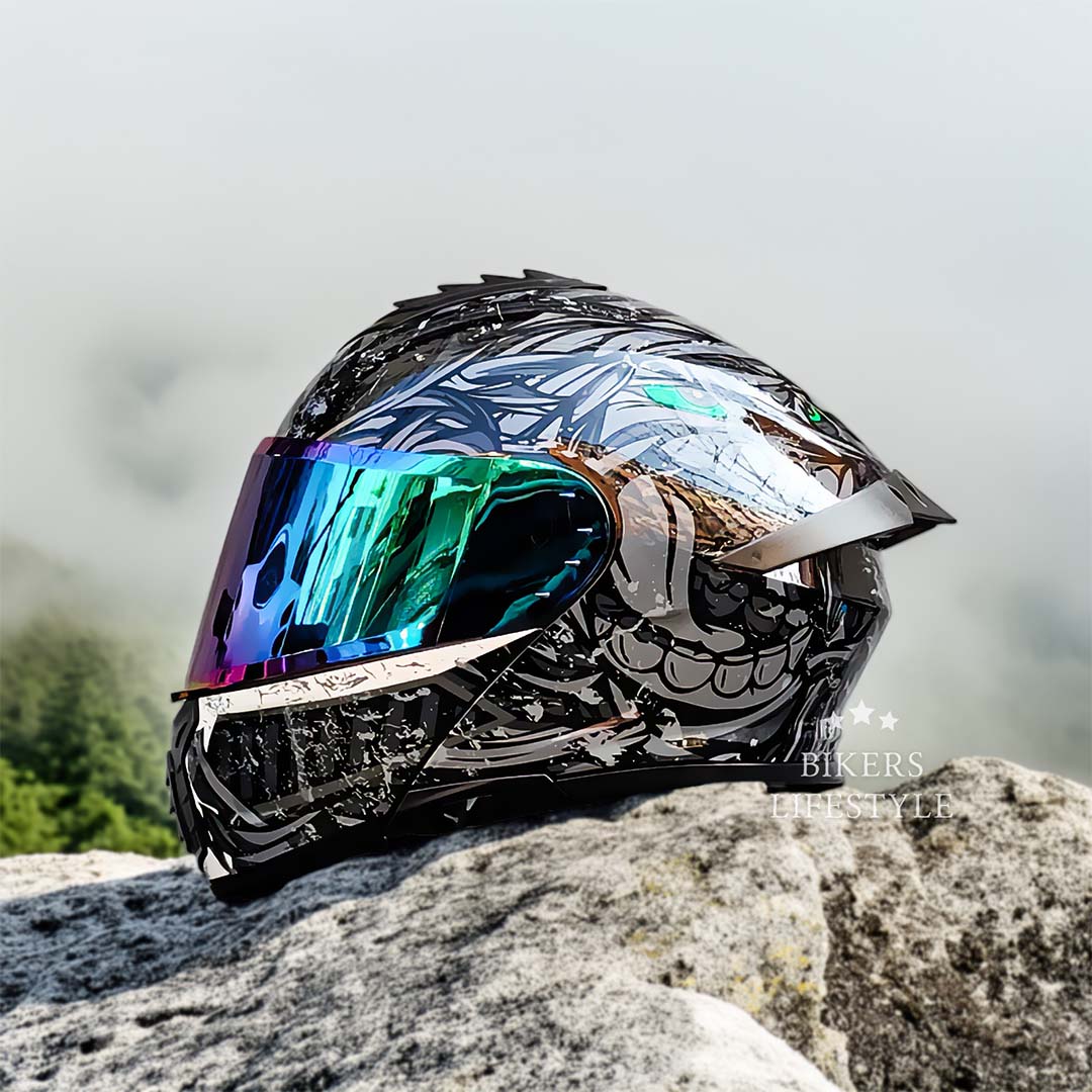 Modular Motorcycle Helmet Dual-Lens DOT & ECE Certified