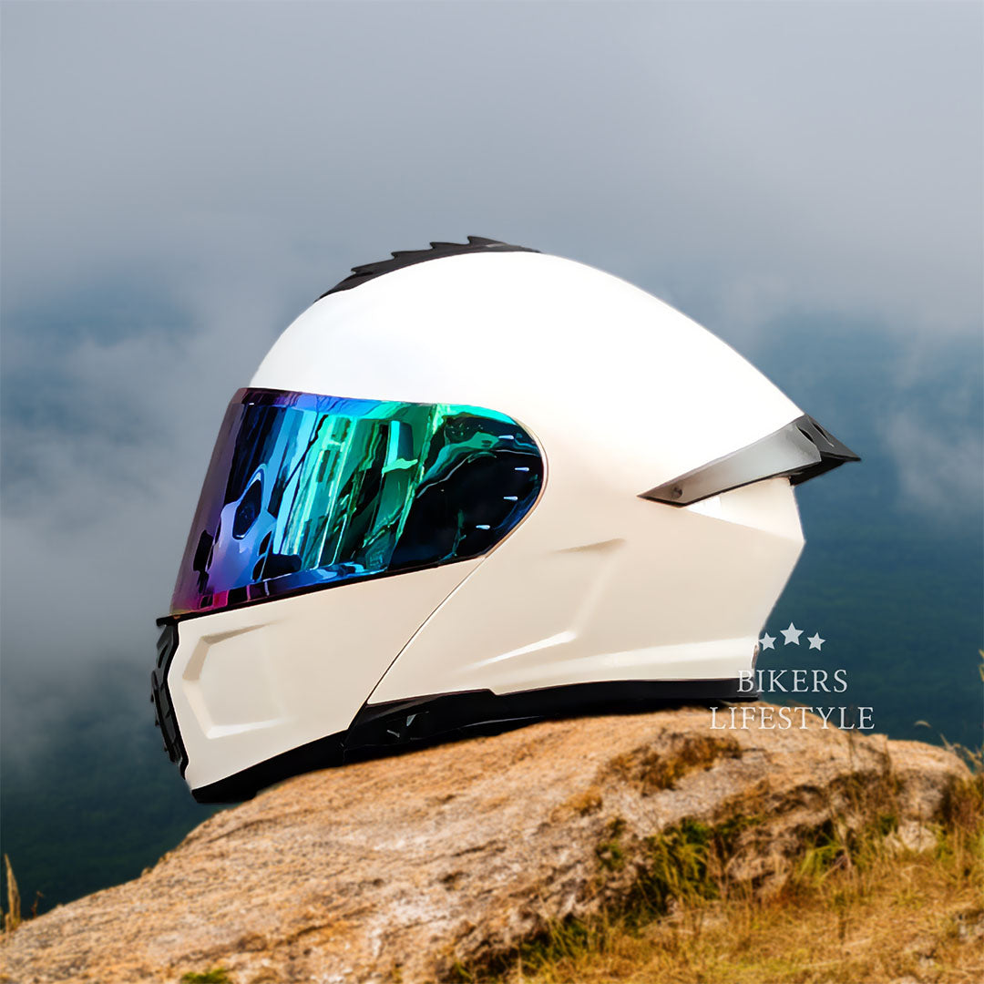 Modular Motorcycle Helmet Dual-Lens DOT & ECE Certified