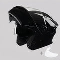 Modular Motorcycle Helmet Flip-Up & Dual Visor Comfort Fit