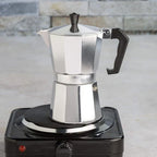 Moka Pot Coffee Maker Cast Aluminum 6-Cup
