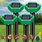 Mole & Gopher Repeller Solar-Powered Ultrasonic Weather-Resistant