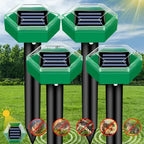 Mole & Gopher Repeller Solar-Powered Ultrasonic Weather-Resistant