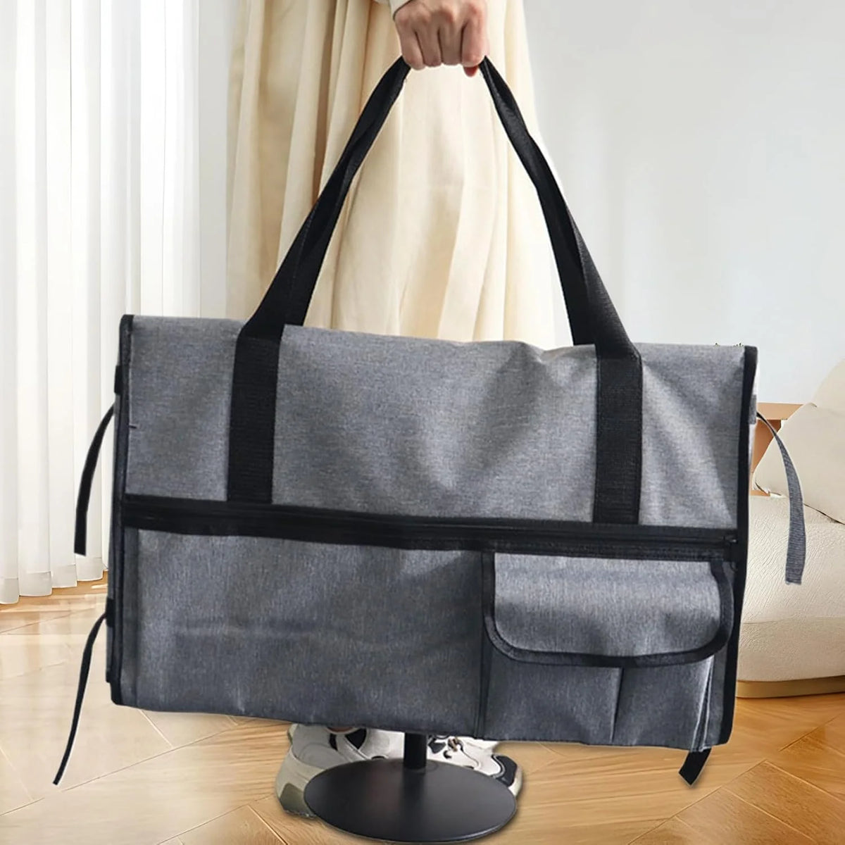 Monitor Case Padded Flannel Lined Fits 21 x 28
