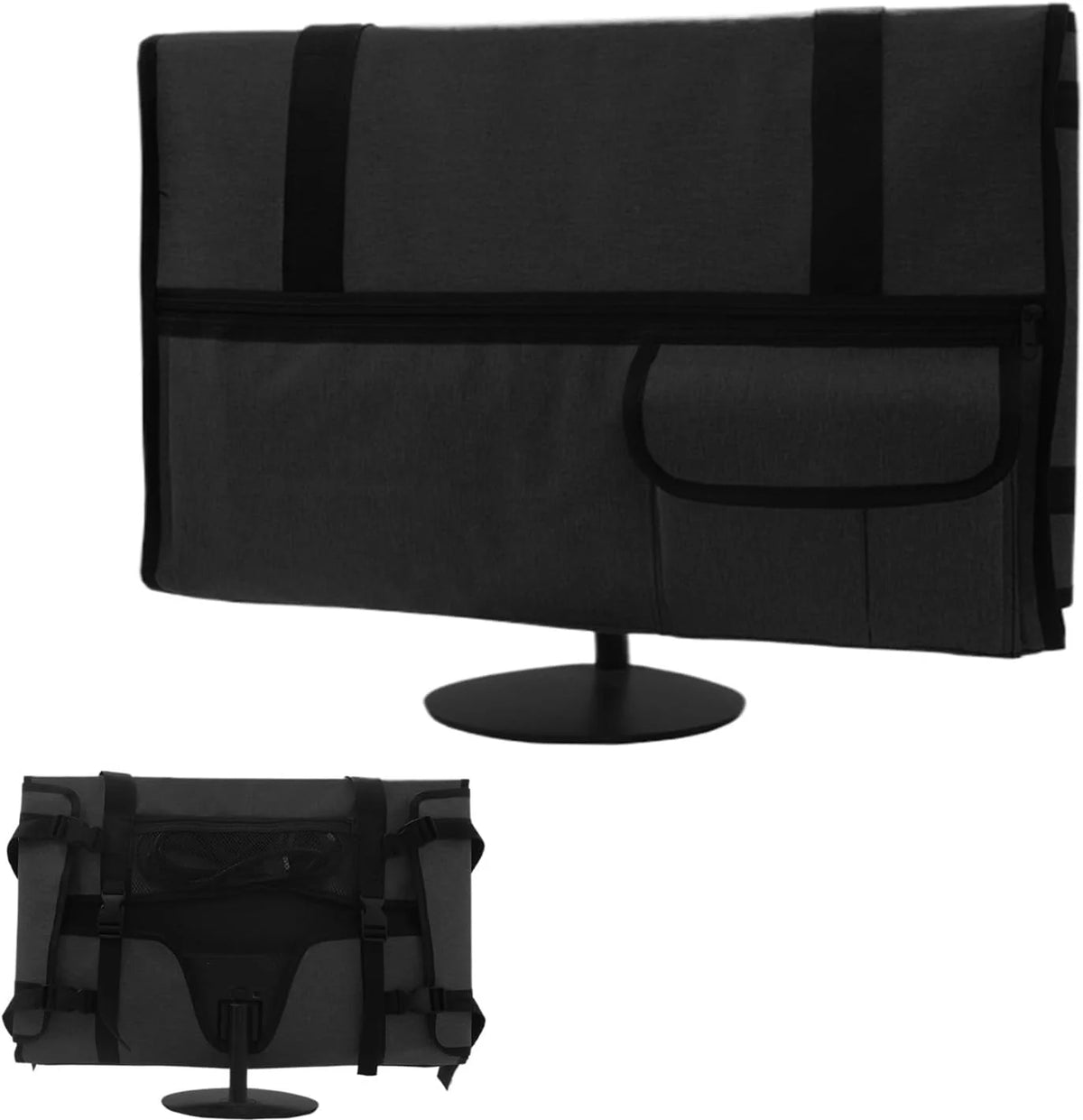 Monitor Case Padded Flannel Lined Fits 21 x 28