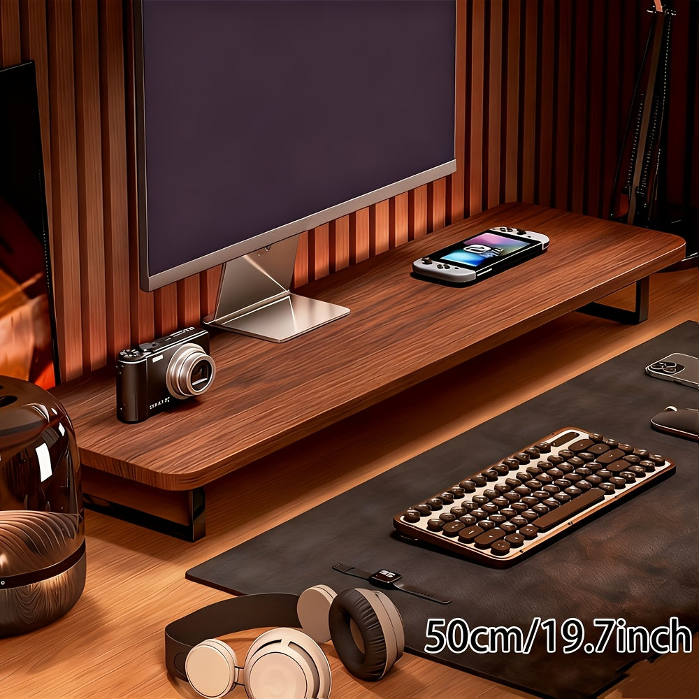 Monitor Riser Ergonomic Elevation Iron Frame