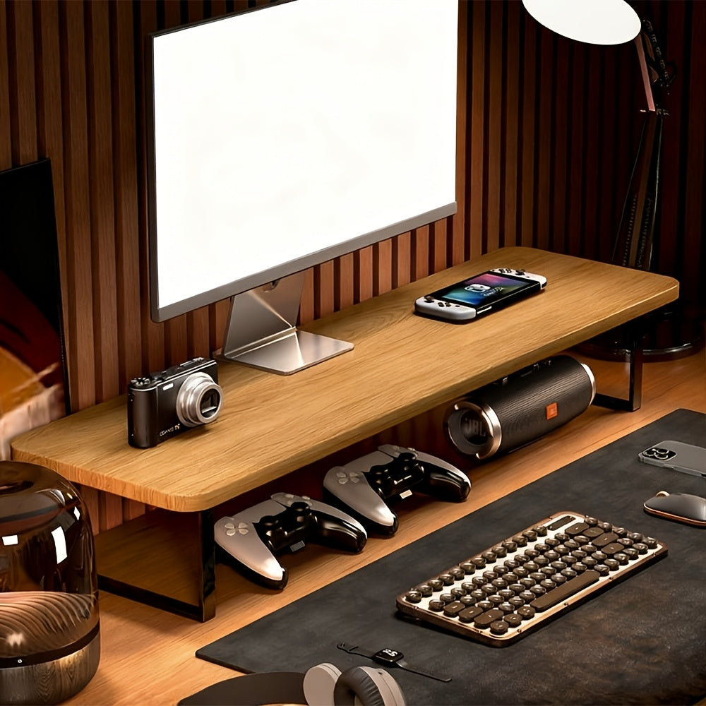 Monitor Riser Ergonomic Elevation Iron Frame