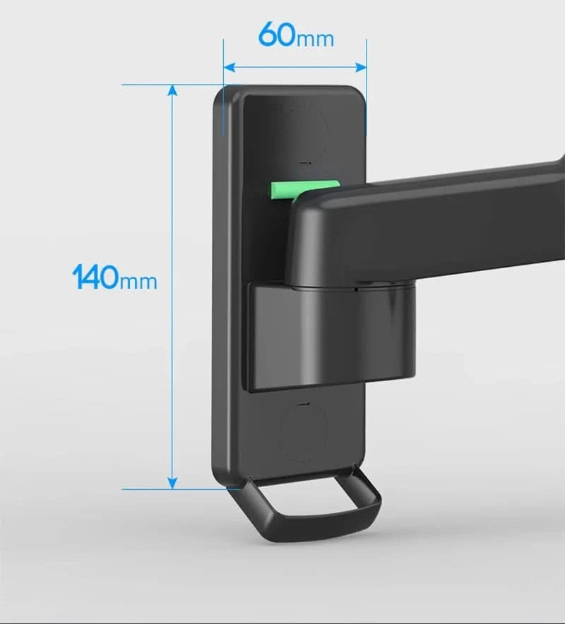 Monitor Wall Mount Gas-Spring Dual-Arm Full Motion