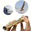 Monocular 10X BAK4 Prism Broadband Coated Compact & Foldable