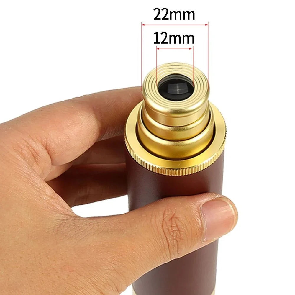 Monocular 10X BAK4 Prism Broadband Coated Compact & Foldable