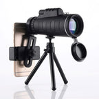 Monocular 10X BAK4 Prism Phone Mount & Tripod Ready