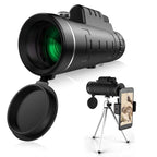 Monocular 10X BAK4 Prism Phone Mount & Tripod Ready