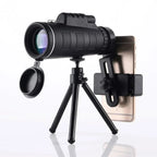 Monocular 10x BAK4 Prism Tripod & Phone Holder