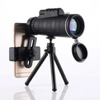 Monocular 10x BAK4 Prism Tripod & Phone Holder