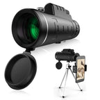 Monocular 10x BAK4 Prism Tripod & Phone Holder