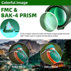 Monocular 80x Magnification BAK4 Prism Waterproof