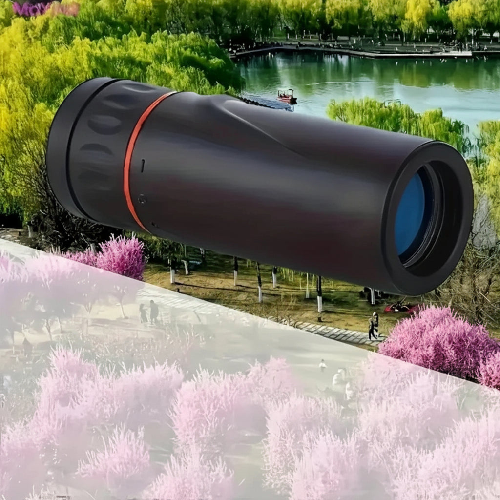 Monocular Telescope High-Power HD Zoom Phone Mount Anti-Slip Grip