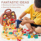Montessori Kit Electric Screwdriver & Tools