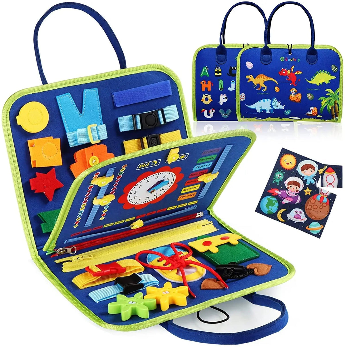 Montessori Learning Board 7 In 1 Fine Motor