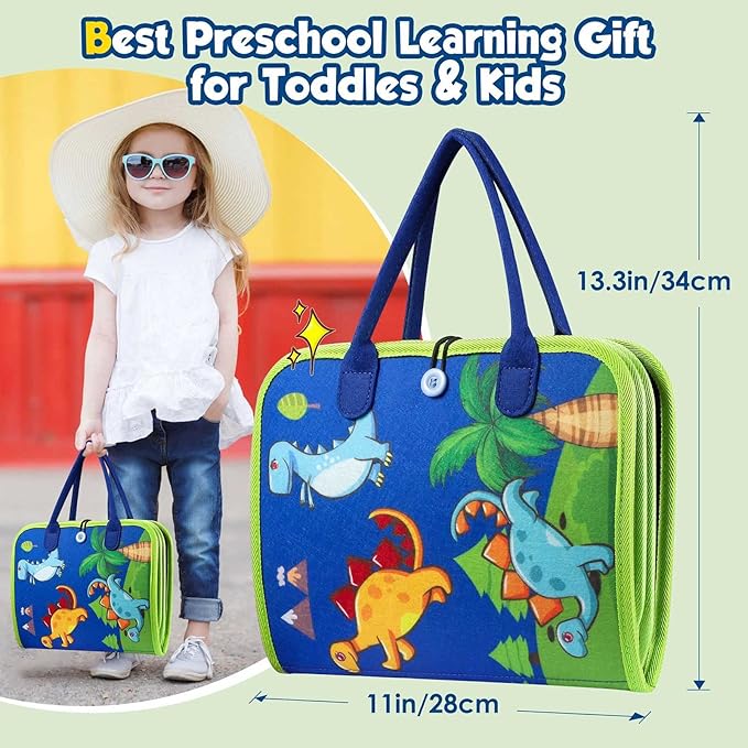 Montessori Learning Board 7 In 1 Fine Motor
