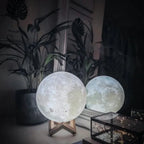 Moon Lamp 3D Printed Touch Control & Rechargeable