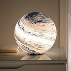 Moon Lamp Glass 16 Colors Remote Control