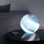 Moon Lamp Glass 16 Colors Remote Control
