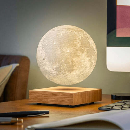 Moon Lamp Magnetic Levitation Warm & Cool Light