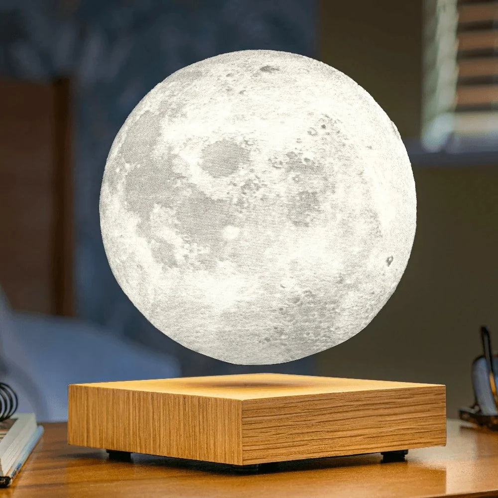 Moon Lamp Magnetic Levitation Warm & Cool Light