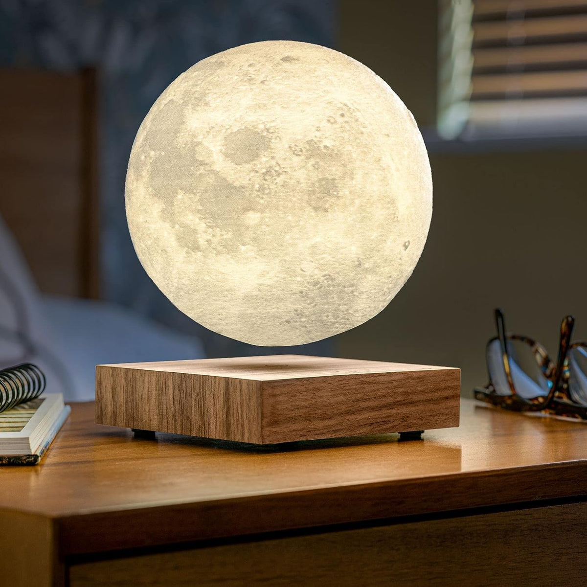 Moon Lamp Magnetic Levitation Warm & Cool Light