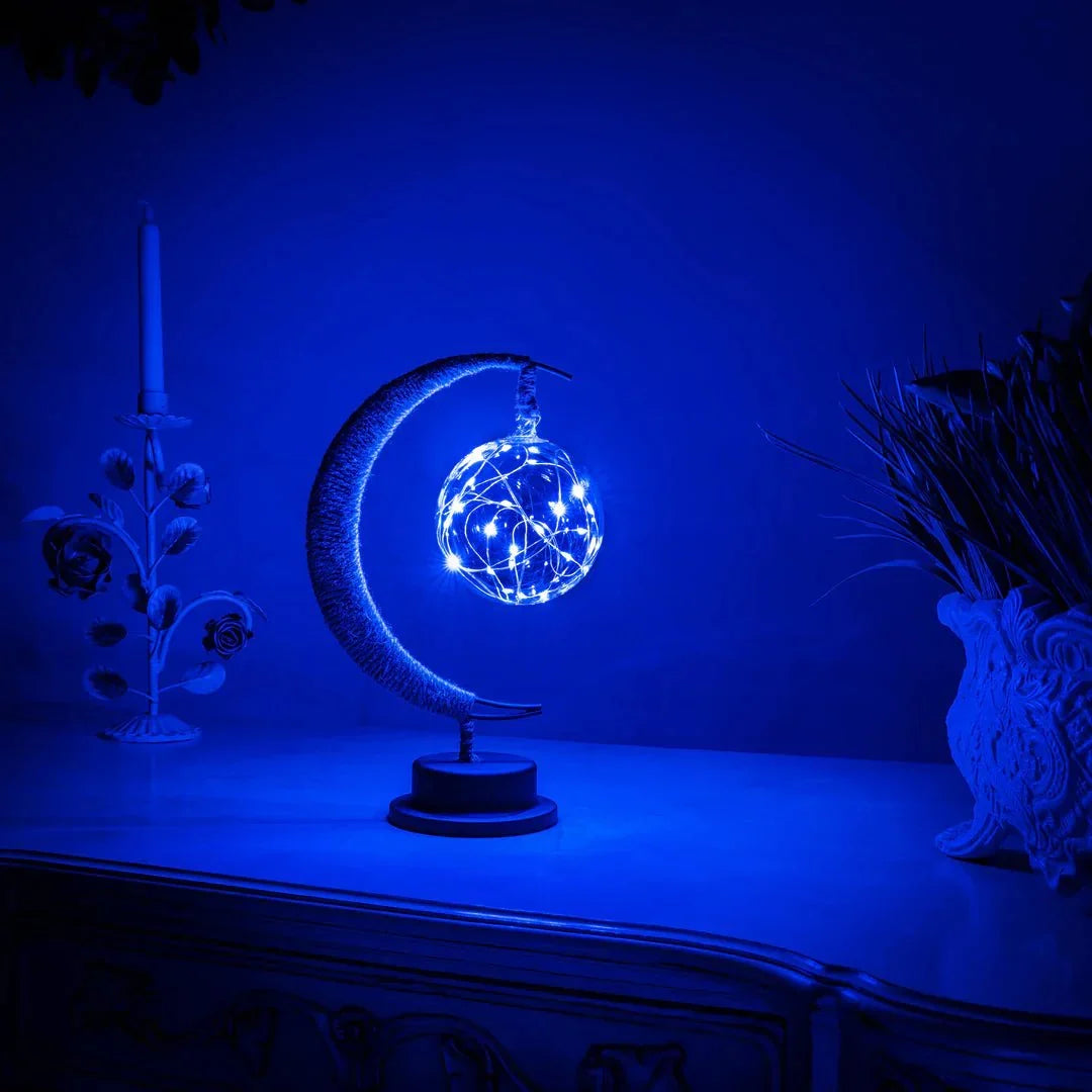 Moon Lamp Realistic Crater Texture Battery Powered