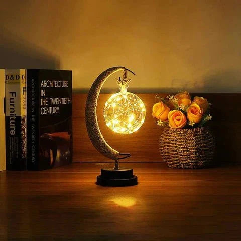 Moon Lamp Realistic Crater Texture Battery Powered