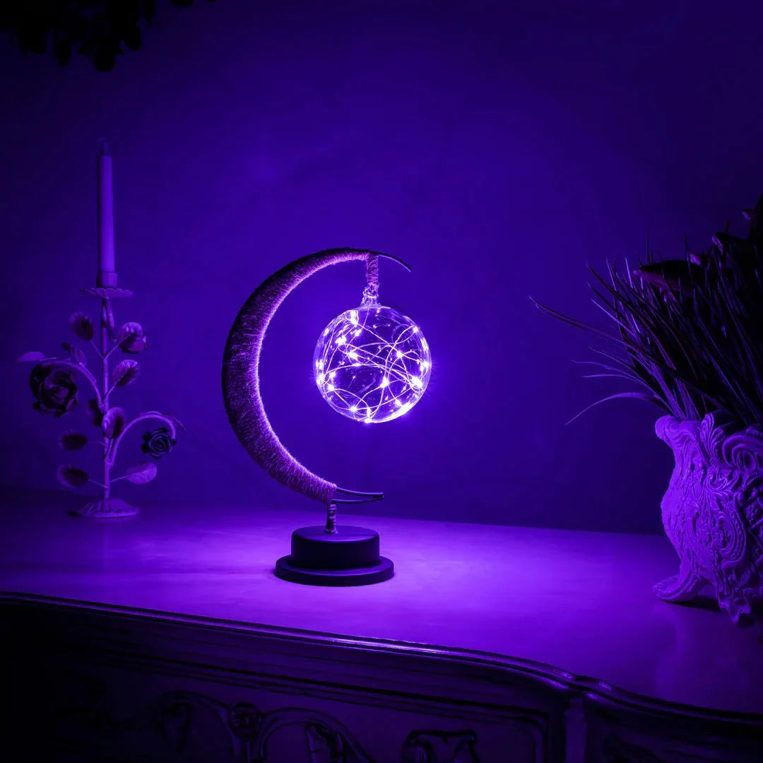 Moon Lamp Realistic Crater Texture Battery Powered