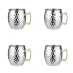Moscow Mule Mug Stainless Steel High-Gloss Shatter-Resistant