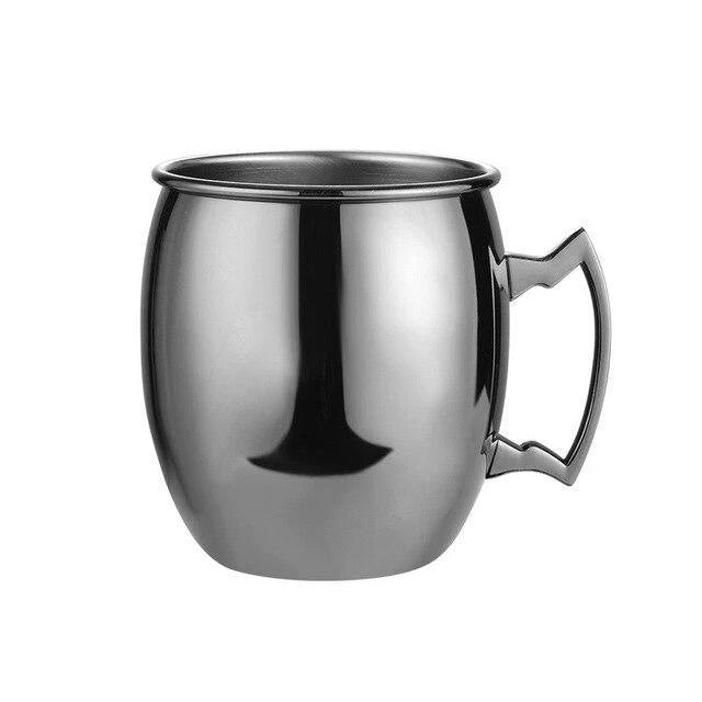 Moscow Mule Mug Stainless Steel High-Gloss Shatter-Resistant