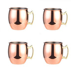 Moscow Mule Mug Stainless Steel High-Gloss Shatter-Resistant
