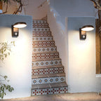 Motion-Activated Adjustable LED Outdoor Wall Sconce