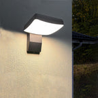 Motion-Activated Adjustable LED Outdoor Wall Sconce