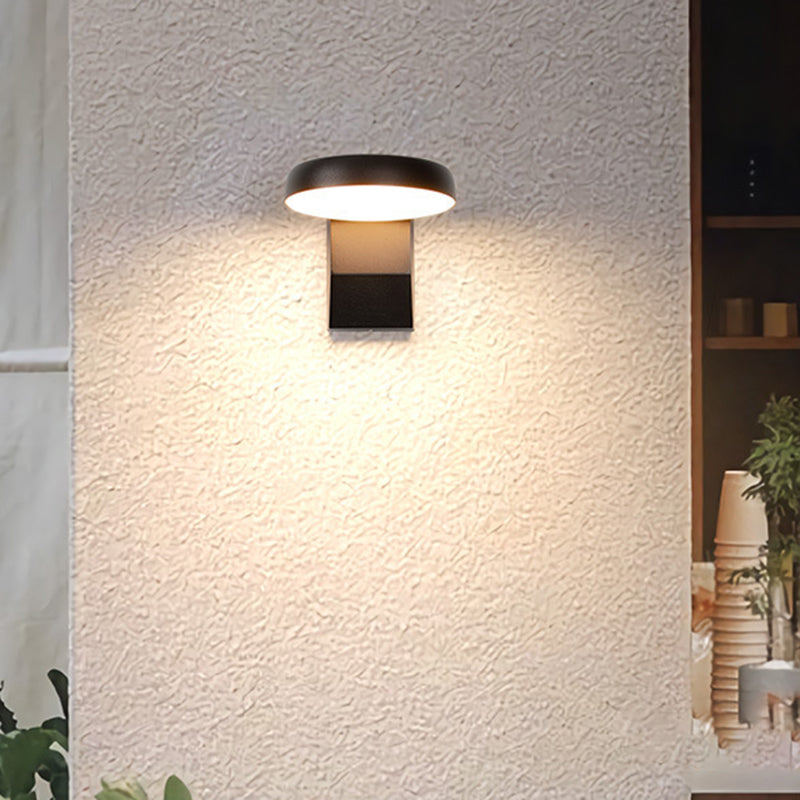 Motion-Activated Adjustable LED Outdoor Wall Sconce