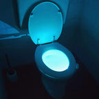 Motion-Activated Color-Changing LED Toilet Night Light