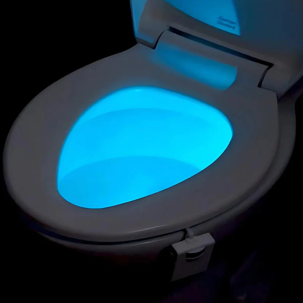 Motion-Activated Color-Changing LED Toilet Night Light
