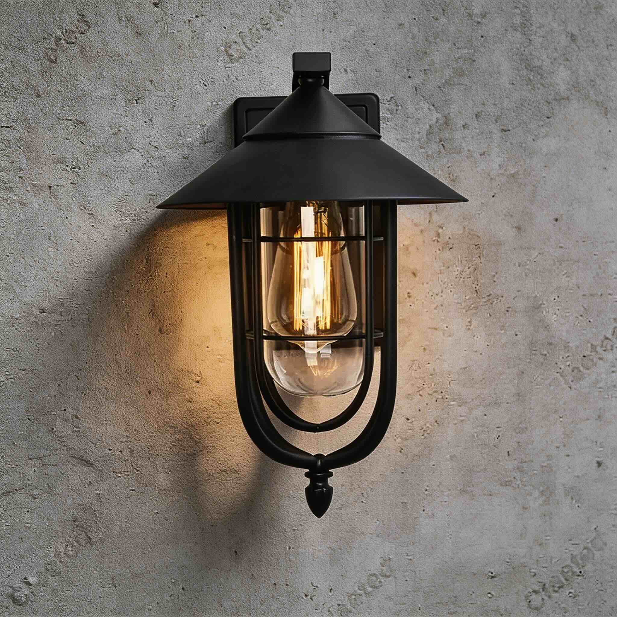 Motion-Activated IP65 Outdoor Wall Light