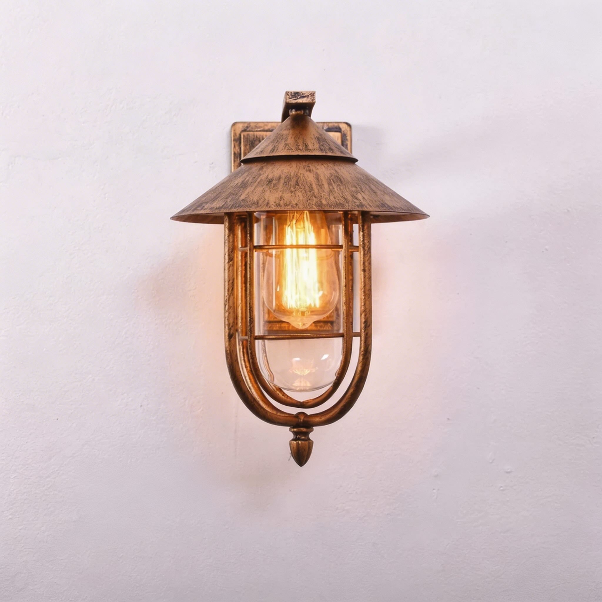 Motion-Activated IP65 Outdoor Wall Light