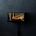 Motion-Activated Rechargeable Infinity Mirror Key Holder
