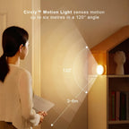 Motion-Activated USB-Rechargeable Night Light (Magnetic Stick-On)